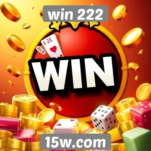 Opções de jogos disponíveis no win 222
